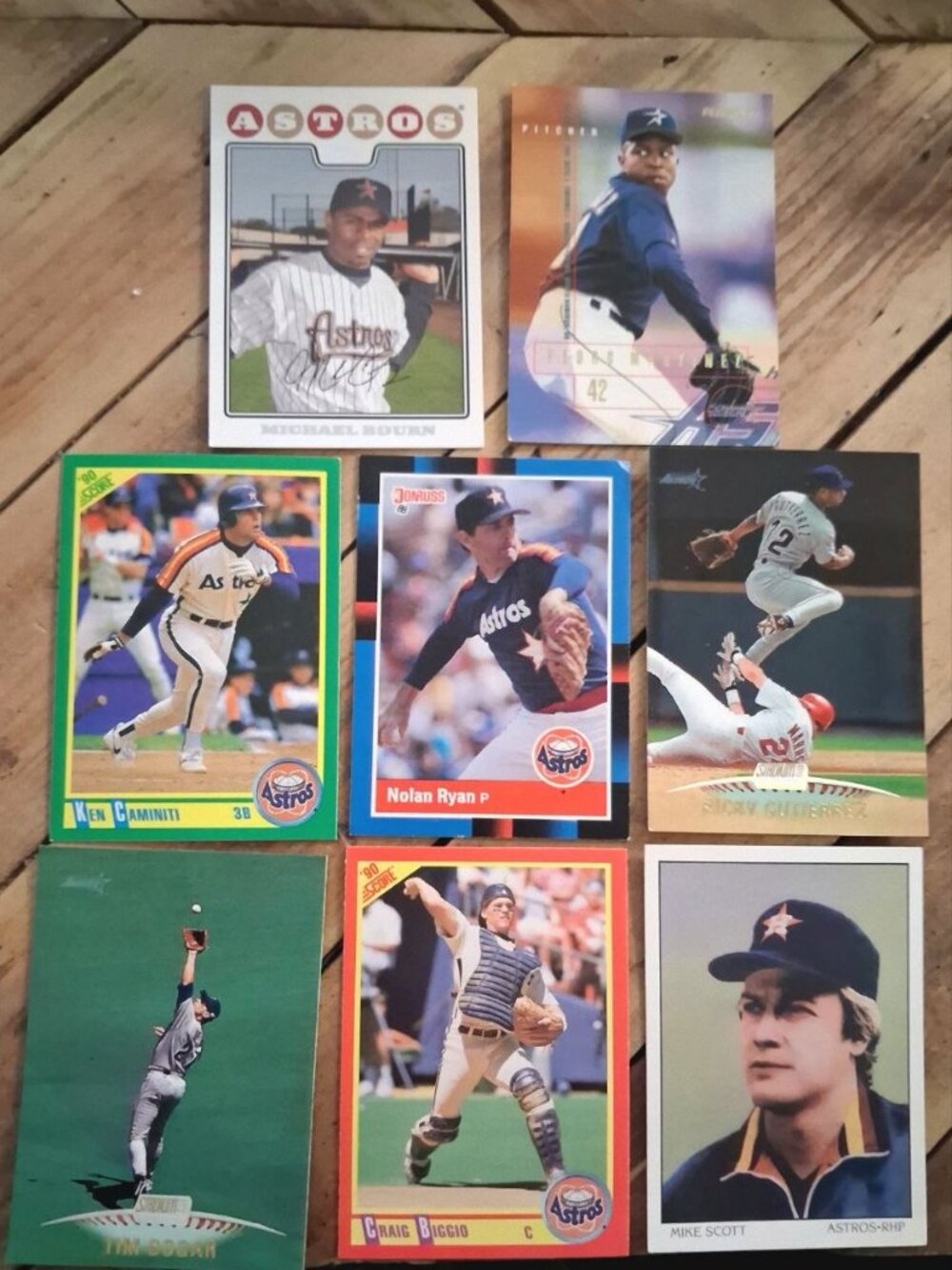 Houston Astros Card Lot – Vintage